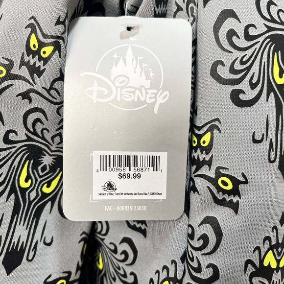 Haunted Mansion Wallpaper Pattern Suit Jacket Blazer Disney Parks Small/Medium - Picture 7 of 10